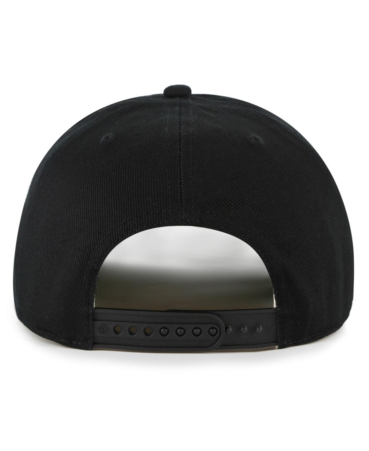 47 Brand Men's Black Pittsburgh Pirates Pomona Hitch Adjustable Hat