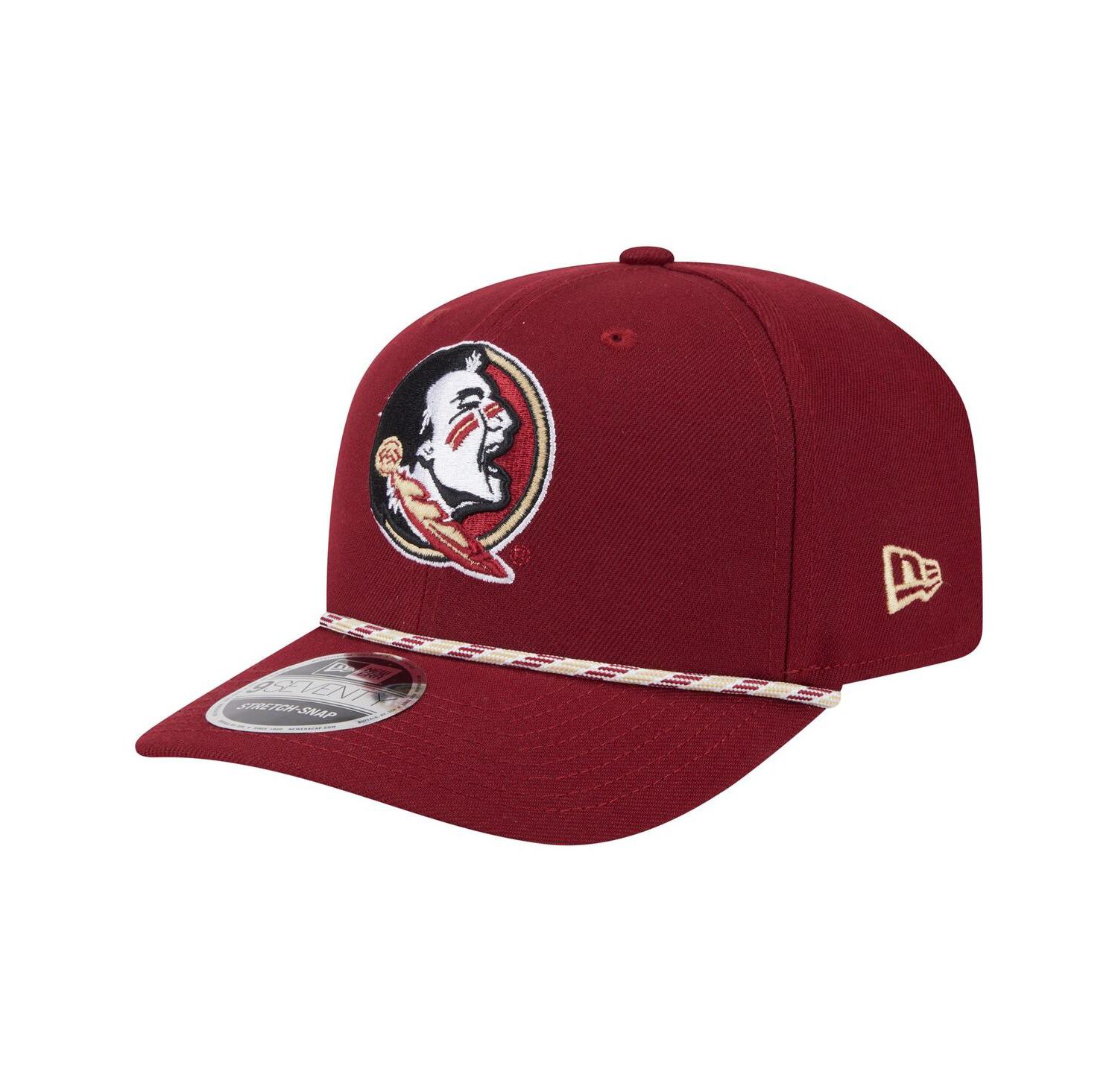 Men's Garnet Florida State Seminoles Game Day Multi-Rope 9SEVENTY Stretch-Snap Hat