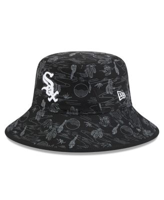 New Era - Men's Black Chicago White Sox 2025 Spring Training All Over Print Bucket Hat
