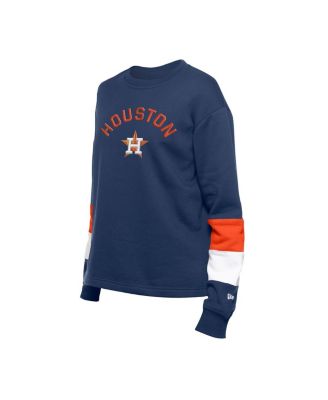 Women's Navy Houston Astros Game Day Color Pullover Sweatshirt