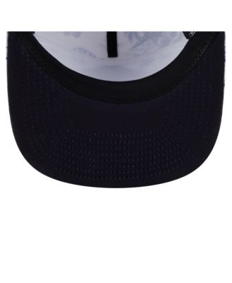 Men's White Detroit Tigers Printed Island Golfer Snapback Hat