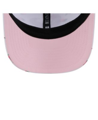 Men's White Houston Texans Adventure Flamingo Pattern 9SEVENTY Stretch-Snap Hat