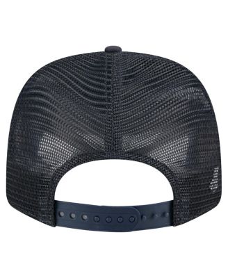 Men's Navy Notre Dame Fighting Irish Primary 9SEVENTY Trucker Stretch-Snap Hat