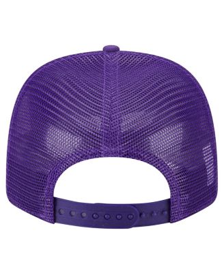 Men's Purple Minnesota Vikings Main Trucker 9SEVENTY Stretch Snap Hat