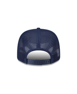 Men's Navy Dallas Cowboys 9SEVENTY Stretch Snap Trucker Hat