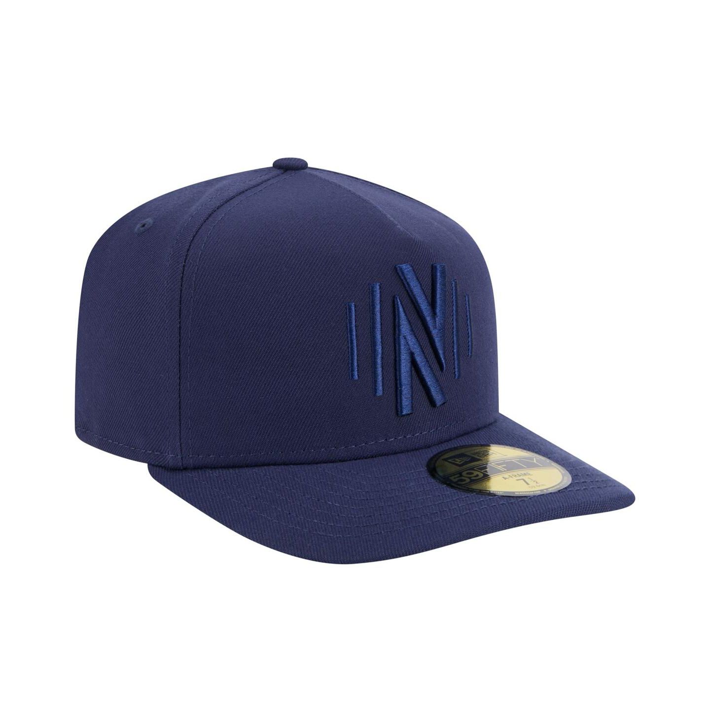Мужские головные уборы New Era Navy Nashville SC Color Pack A-Frame 59FIFTY Fitted Hat — фото 3