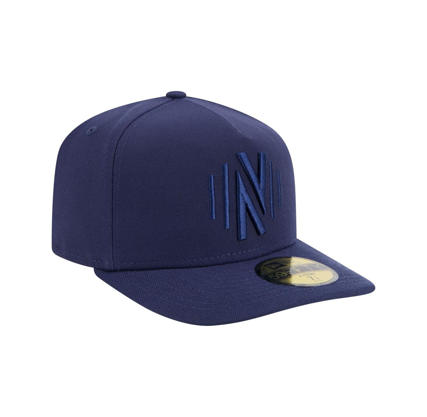 Men's Navy Nashville SC Color Pack A-Frame 59FIFTY Fitted Hat