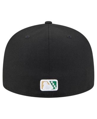 Men's Black Augusta GreenJackets Authentic Collection 59FIFTY Fitted Hat