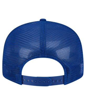 Men's Royal Florida Gators Split Panel 9FIFTY Snapback Trucker Hat