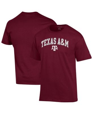 Champion - Men's Maroon Texas A & M Aggies Arched Logo T-Shirt