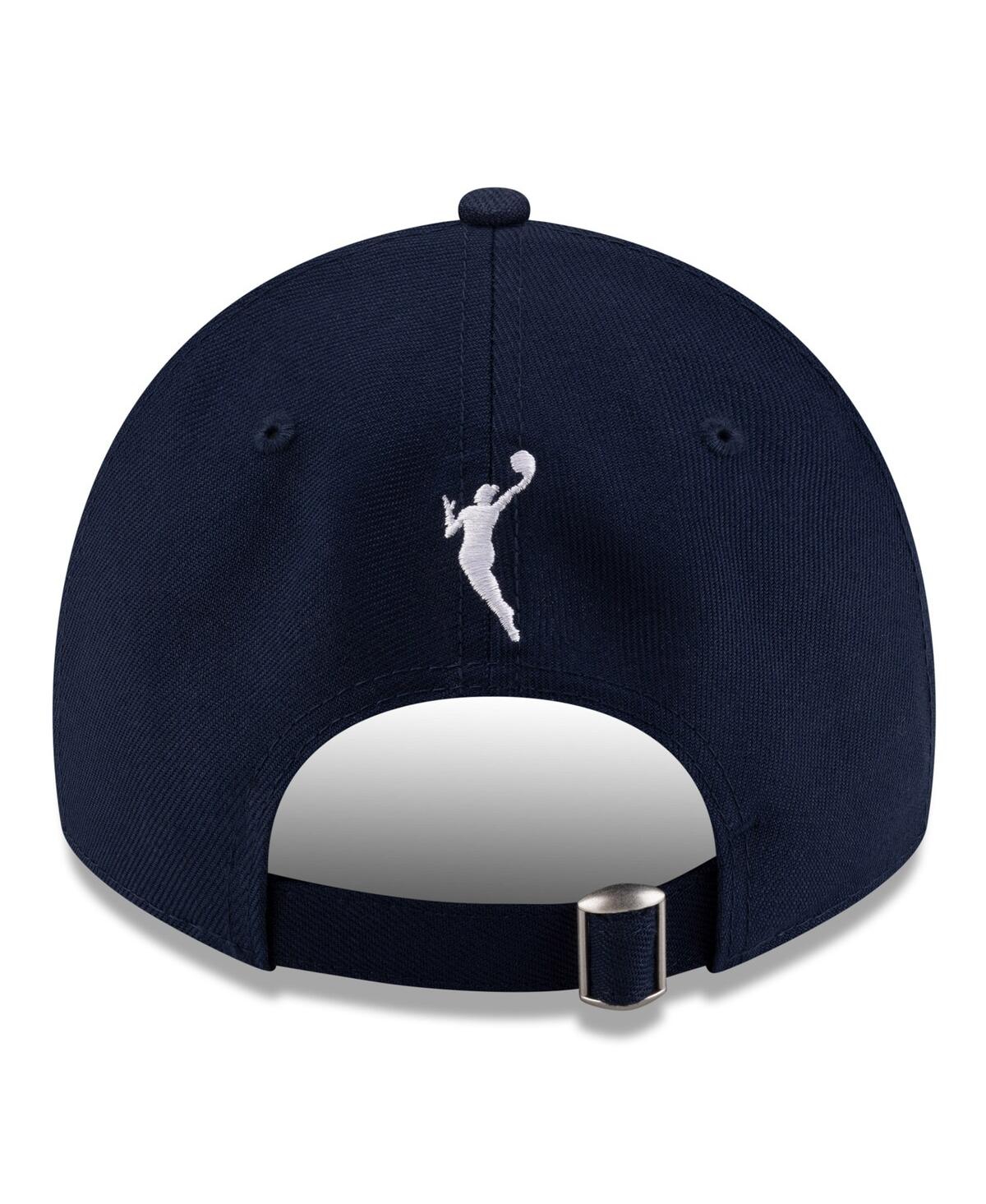 New Era Men's And Women's Navy/orange Connecticut Sun 2025 Wnba Draft 9twenty Adjustable Hat