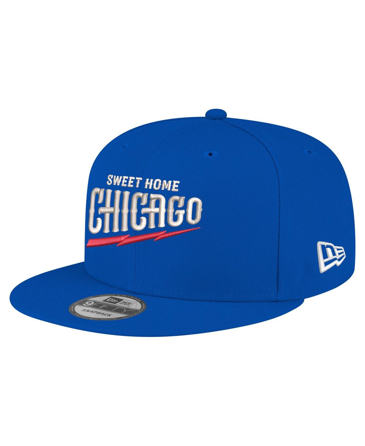 NEW ERA MEN'S ROYAL CHICAGO CUBS BLUES 9FIFTY SNAPBACK HAT 