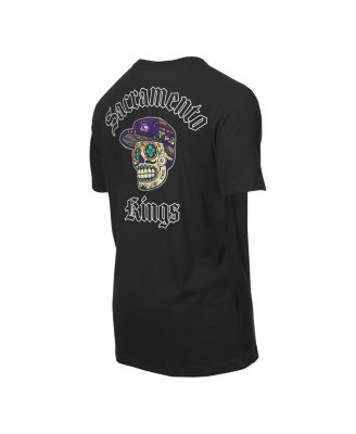 Men's Black Sacramento Kings Sugar Skulls T-Shirt