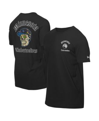 New Era - Men's Black Minnesota Timberwolves Sugar Skulls T-Shirt