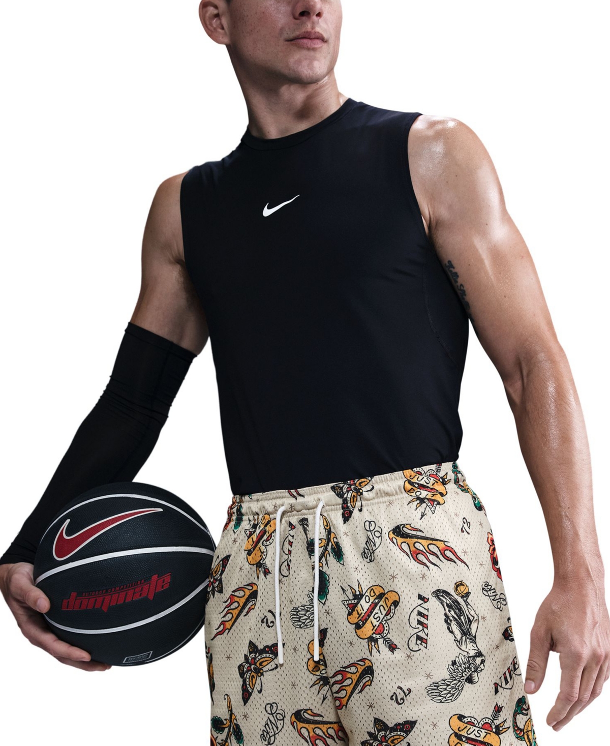 Nike Mens  Dri-fit Practice Mesh 5" Short