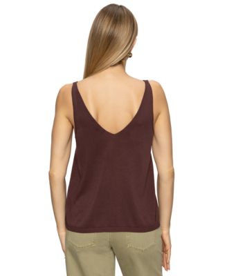 Women's V-Neck Sleeveless Pullover Sweater