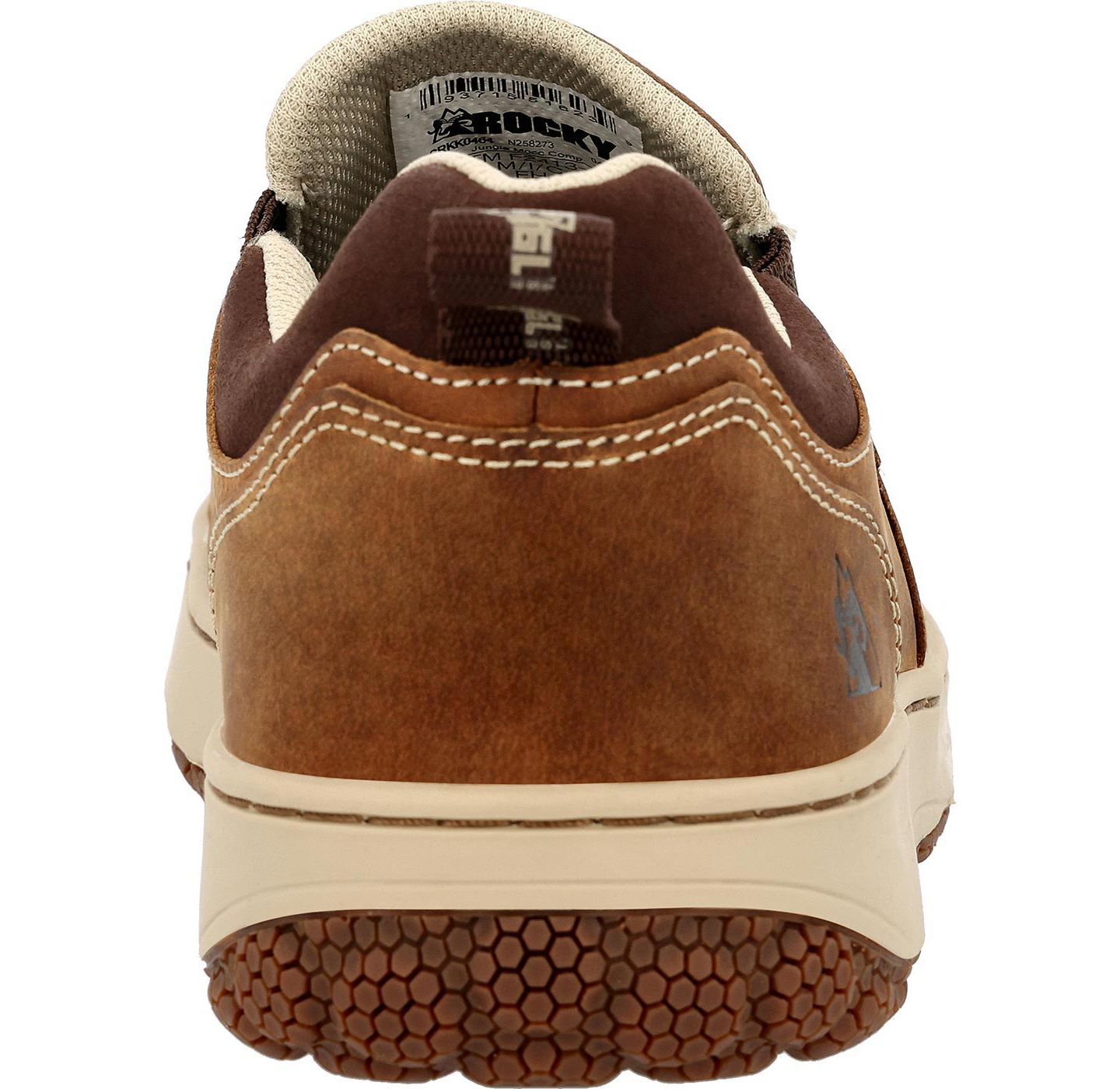 Мужские туфли ROCKY Dry-Strike SRX Composite Toe Work Shoe, цвет: Коричневый — фото 3