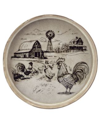 Farmyard Rooster 12 Pc. Dinnerware Set, Service for 4