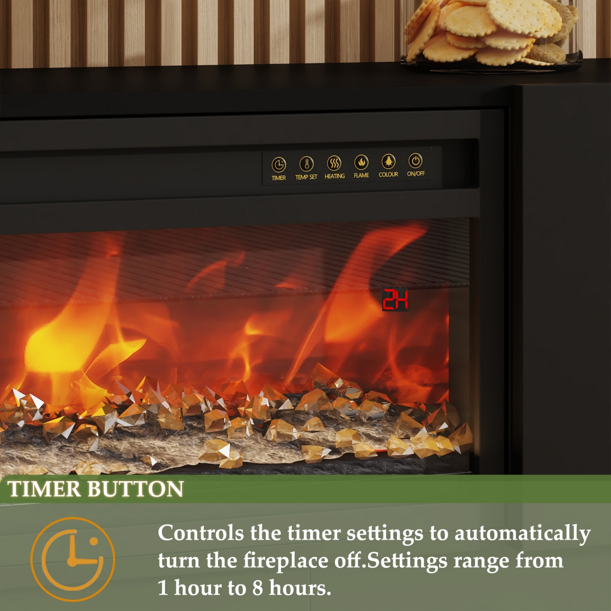 Tv stand with three compartments and three draws, wooden media consoles in white and wood colours, multi-purpose entertainment center