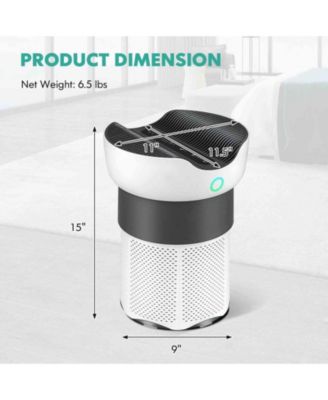 Air Purifier with Sleep Mode for Home Office up to 1300 Sq Ft