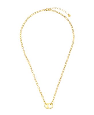 Cubic Zirconia Tennis Paperclip Oval Carabiner Layered Necklace Set