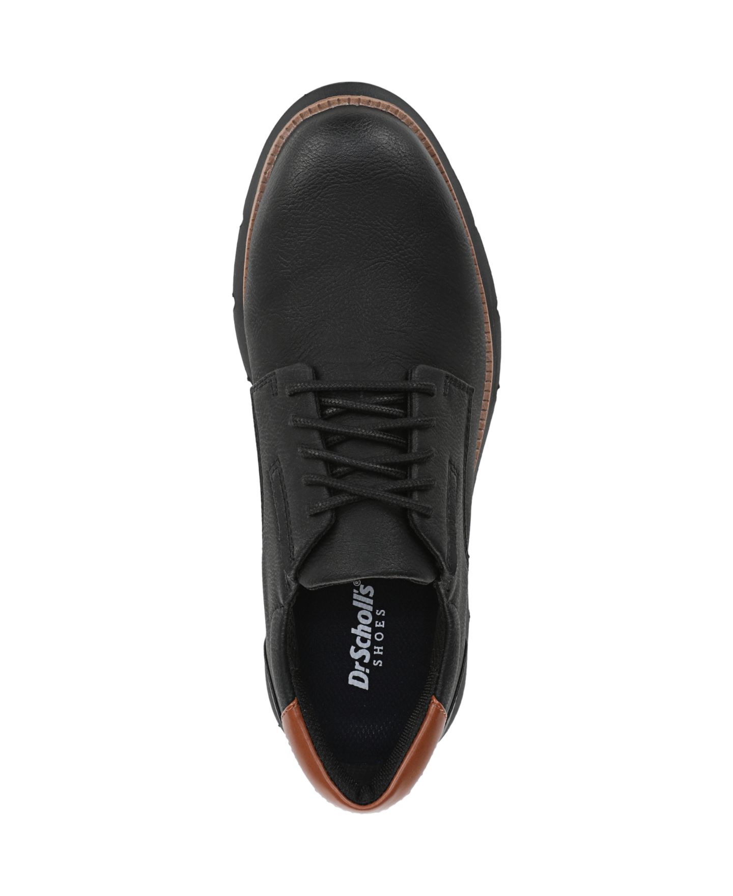 Мужские туфли Dr. Scholl's Synergy Oxford, цвет: Чёрный — фото 3