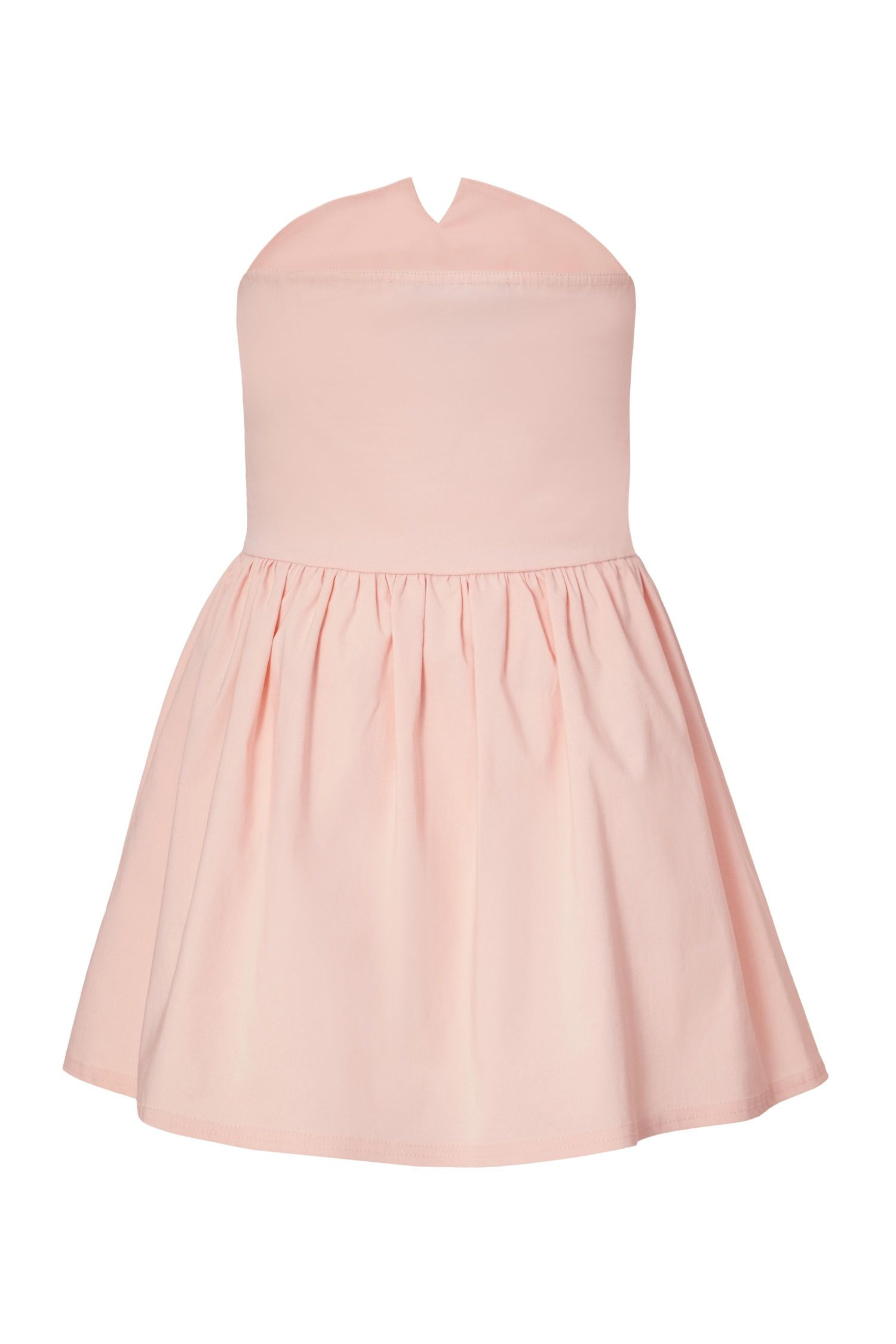Women's Bardot Button Front Mini Dress