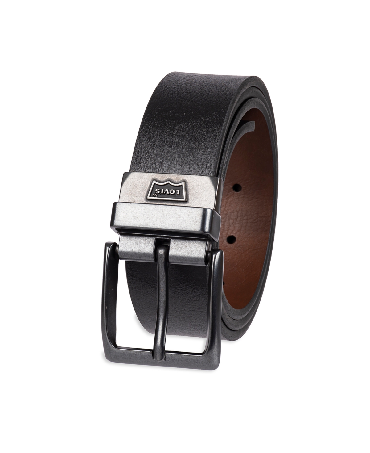 Levi's Men's Two-in-one Reversible Casual Jean Belt
