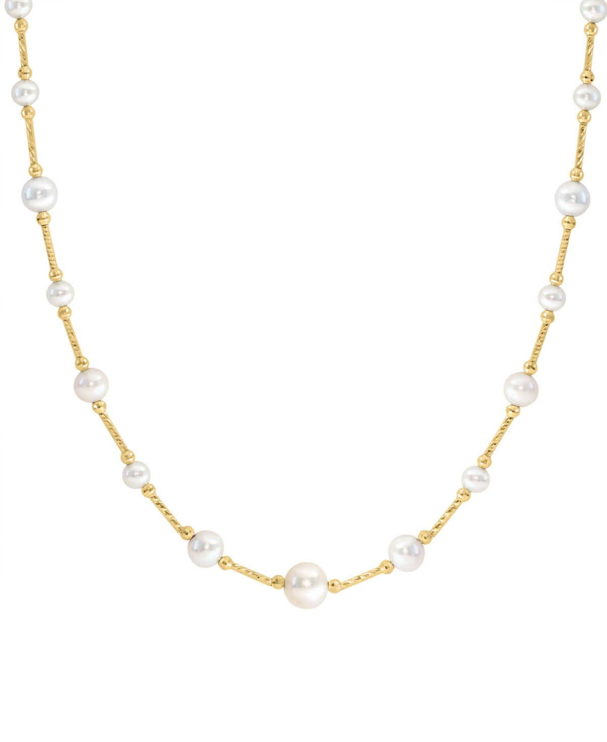 Effy Collection Effy Cultured Freshwater Pearl (3-1/2 In Gold