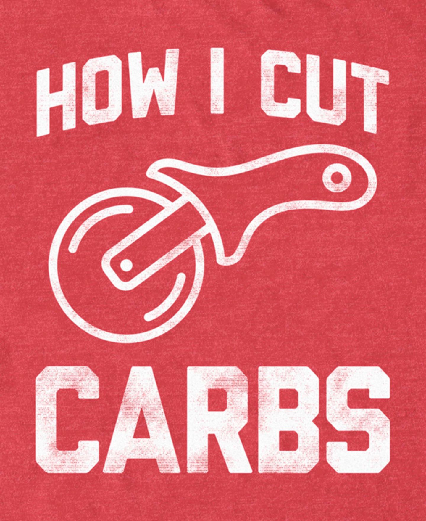 Мужская футболка Fifth Sun Cuttin Carbs Short Sleeve, цвет: Красный меланжевый — фото 3