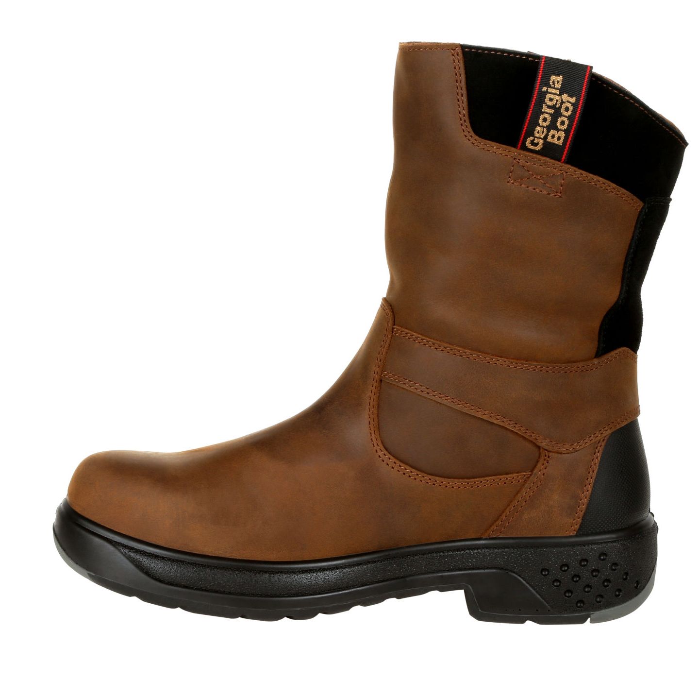 Мужские ботинки GEORGIA BOOT FLXpoint Waterproof Composite Toe Work Boots, цвет: Коричневый — фото 8