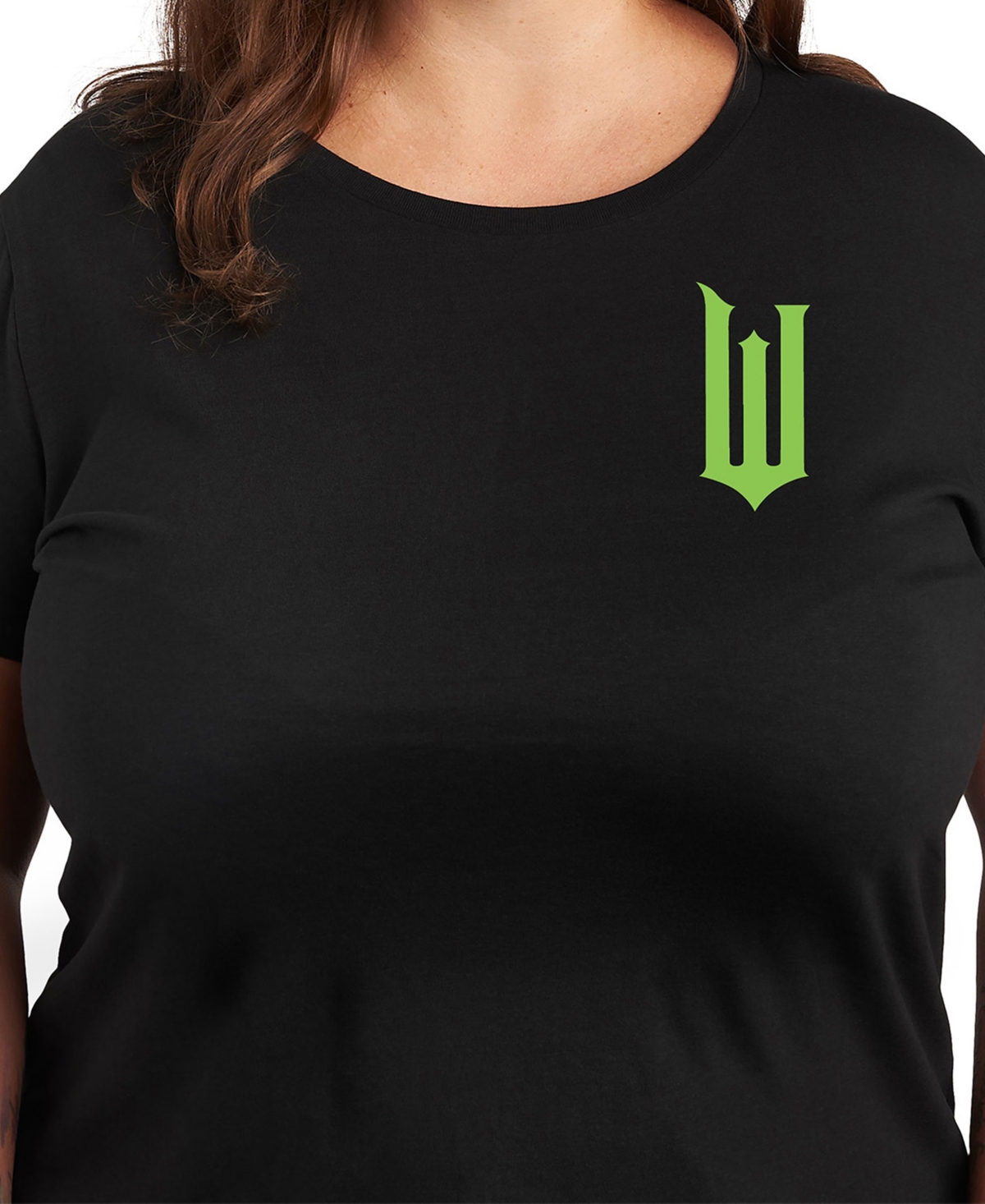 Hybrid Apparel Plus Size Wicked Defying Gravity Graphic T-shirt