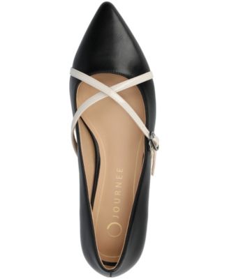 Women's Camby Crisscross Strap Pointed Toe Flats