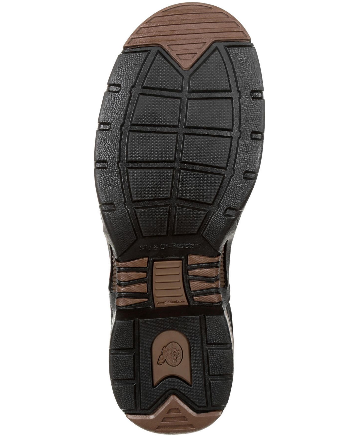 Мужские ботинки GEORGIA BOOT Athens Waterproof Side-Zip Boot, цвет: Коричневый — фото 6