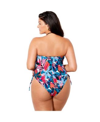 Women's Bandeau Adjustable One Piece