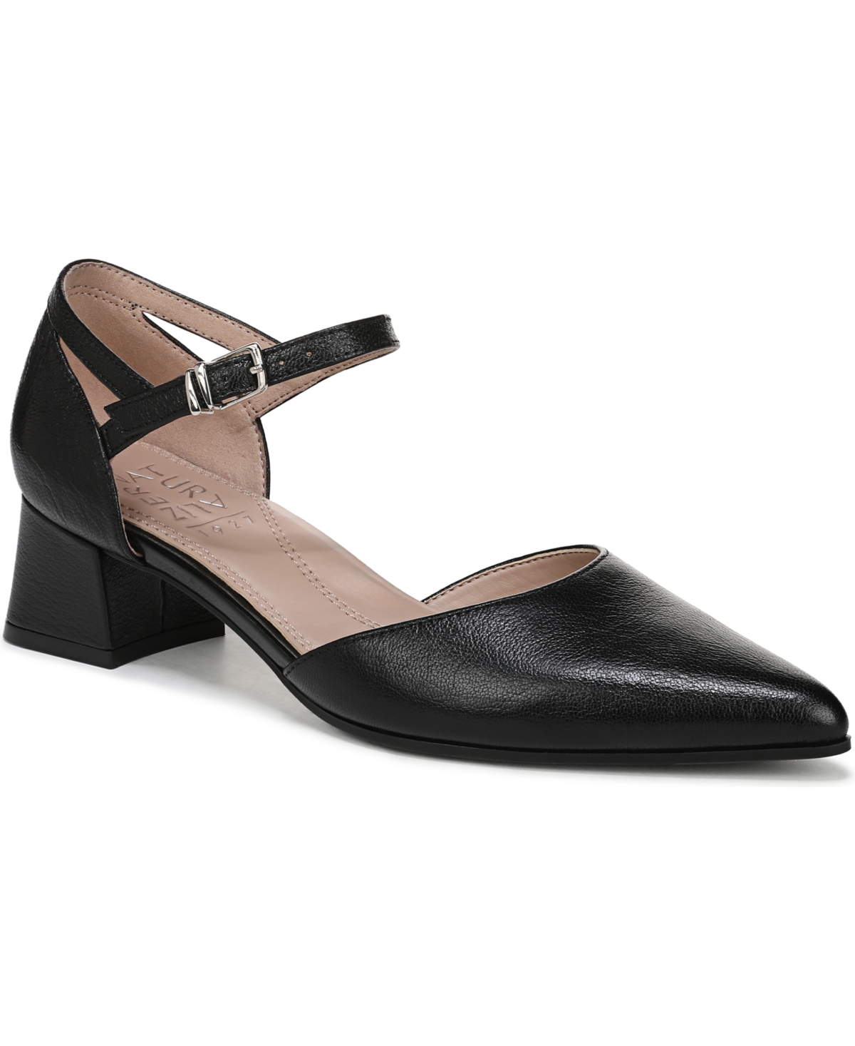 Naturalizer Women's Maddox Block Heel Ankle Strap Pumps