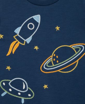 Baby Boys Space T-Shirts & Jogger Pants, 3 Piece Set