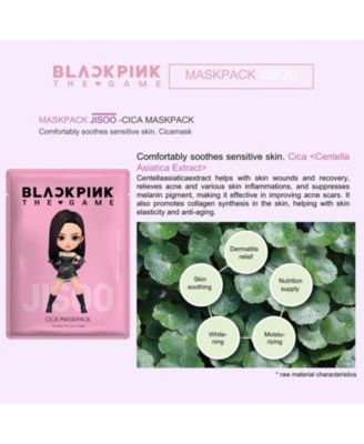 "BLACKPINK THE GAME" MASKPACK SET - JISOO (CICA)