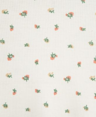 Baby Girls Corduroy Jacket, T-Shirt & Denim Pants, 3 Piece Set