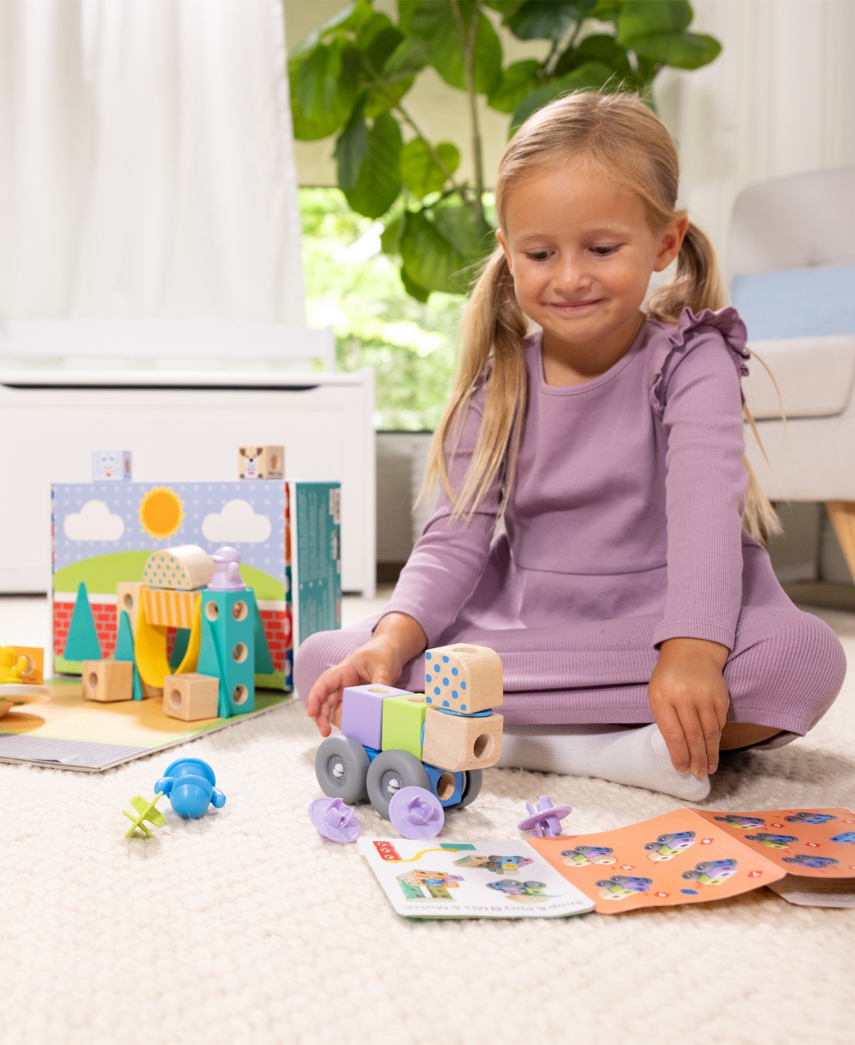 Melissa & Doug Blockables Town Play Set
