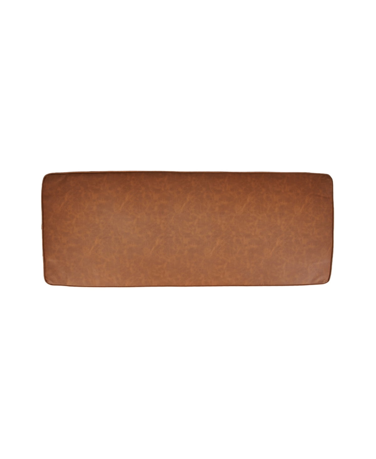 Creative Co-op 19" Solid Wood Atley Upholstered Modern Bench