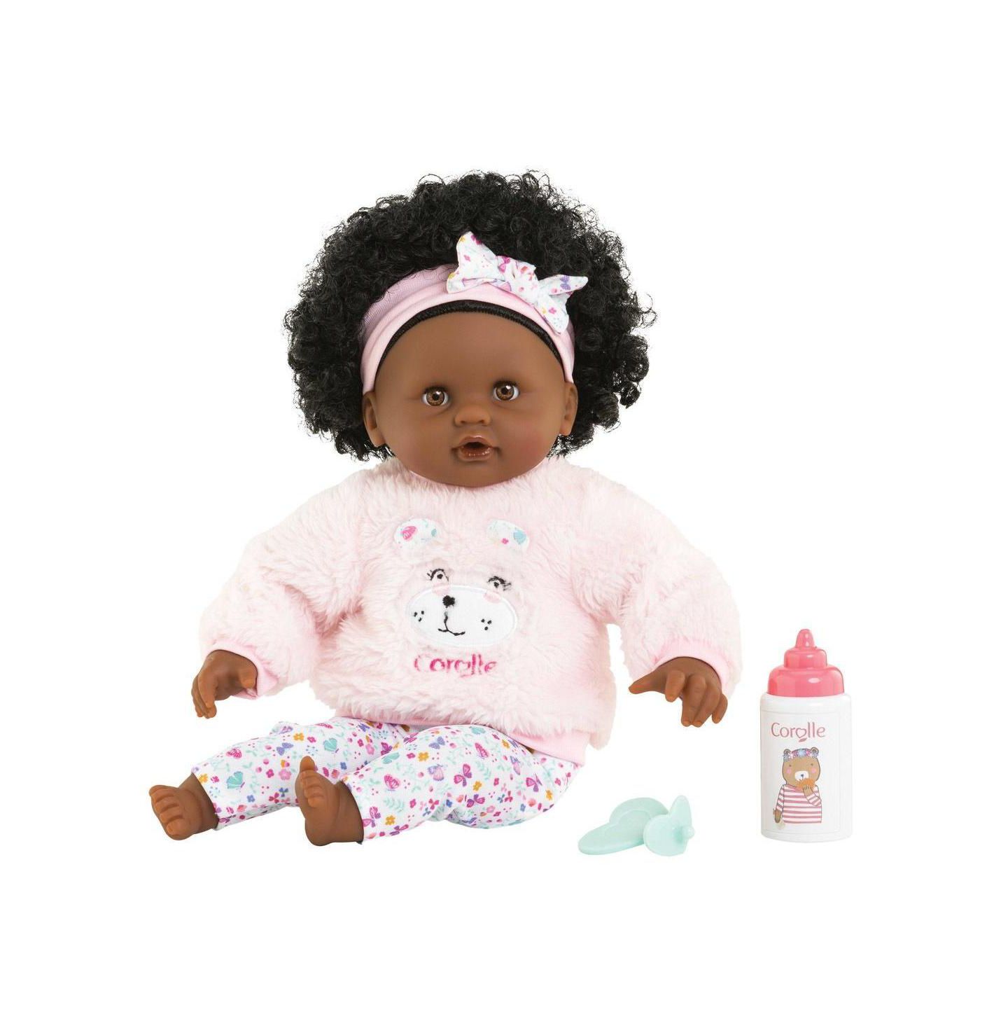 Детская кукла Corolle Caroline 12" Soft-Body Curly-Hair Baby Doll, Ages 18 Months+, цвет: Разноцветный — фото 1