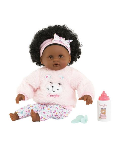 Детская кукла Corolle Caroline 12" Soft-Body Curly-Hair Baby Doll, Ages 18 Months+, цвет: Разноцветный