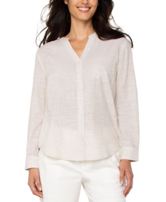 Liverpool Los Angeles - Women's Cotton Long-Sleeve Shirt