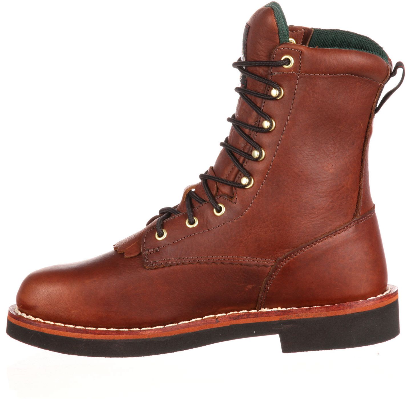 Мужские ботинки GEORGIA BOOT Farm and Ranch Lacer Work Boot, цвет: Орех — фото 6