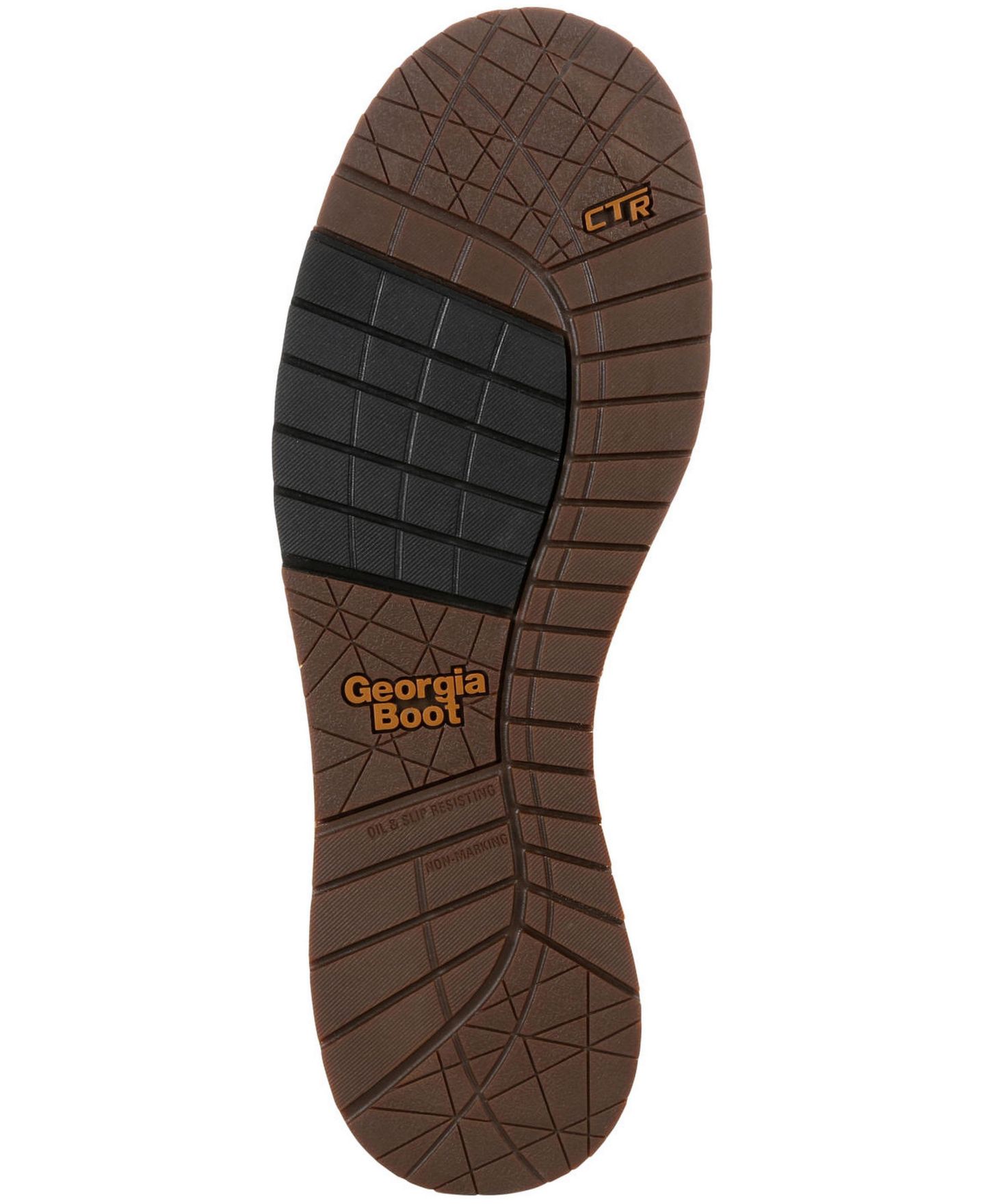 Мужские ботинки GEORGIA BOOT Amp LT Wedge Pull On Work Boot, цвет: Коричневый — фото 2