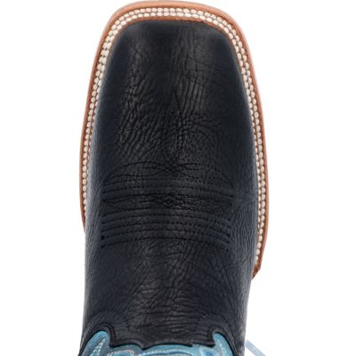 Men's Arena Pro Black and Blue Lagoon Western Boot