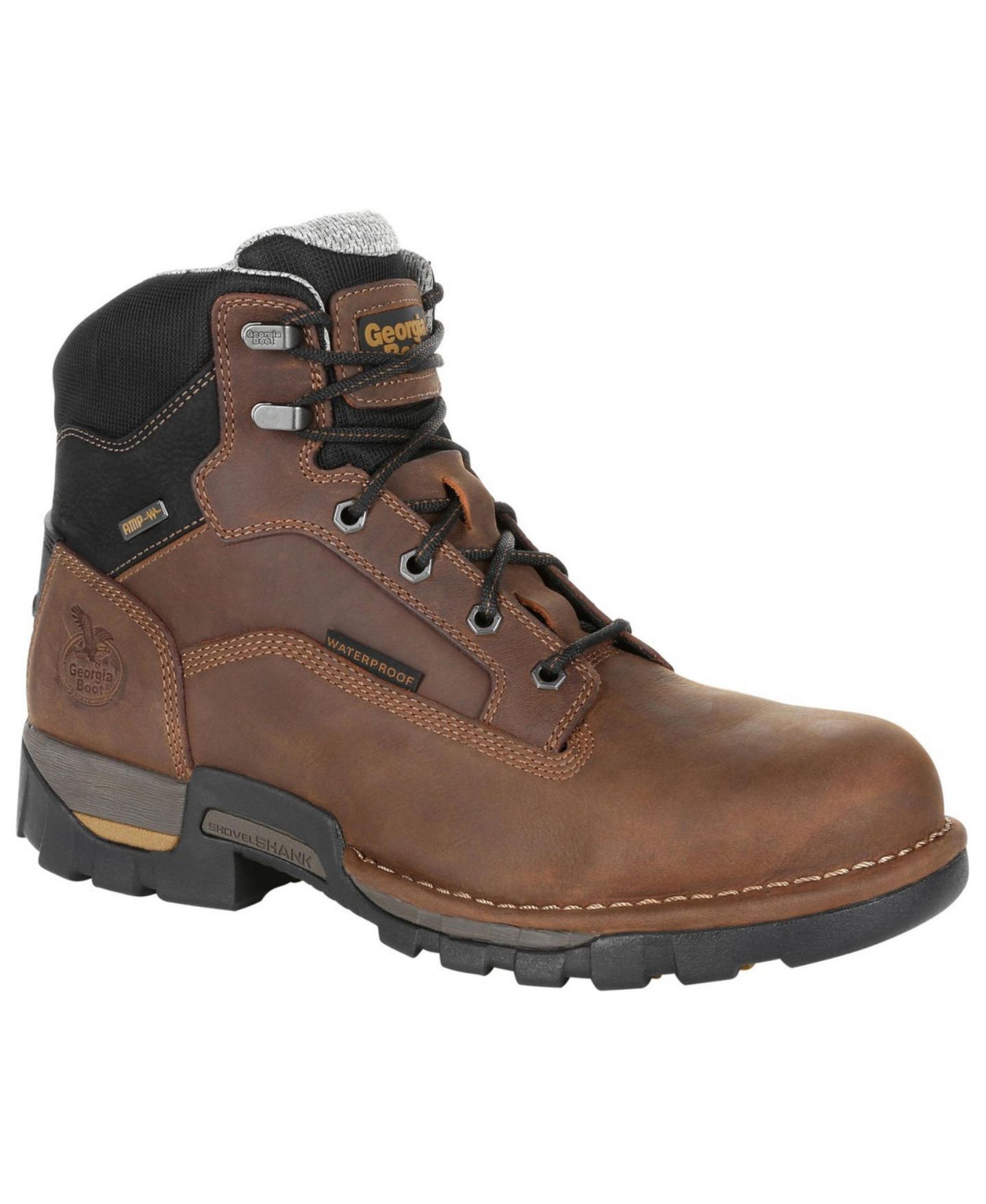 Мужские ботинки GEORGIA BOOT Eagle One Waterproof Work Boot, цвет: Коричневый — фото 1