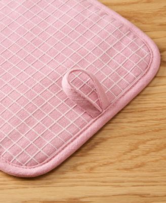 Gourmet Series Gridlines Pot Holder Set, Pack of 2