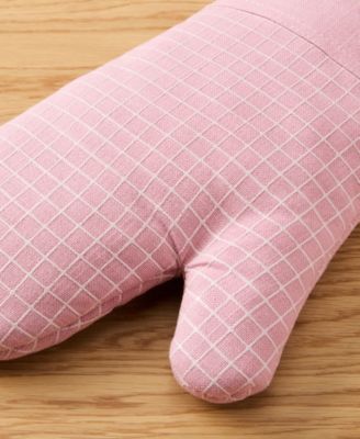 Gourmet Series Gridlines Oven Mitts Set, Pack of 2